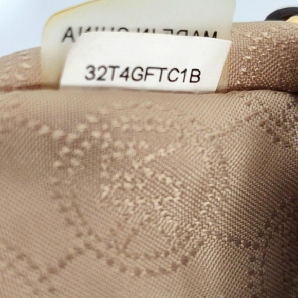 MICHAEL KORS Signature Print Fulton Small Crossbody Bag, Vanilla/Brown - Picture 10 of 10